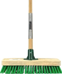 Synx Tools Tegelborstel - Bezem Met Steel 150cm Mosbezem - Schrobbezem - Mos - Onkruidborstel - Harde Borstel- Bezems -Tuinartikelen Winkel 1012x1200 1
