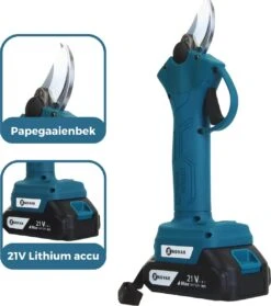 NovarGarden® Elektrische Snoeischaar NG1 - 2x Accu - Elektrisch - Takkenschaar - Op Batterij - 28mm -Tuinartikelen Winkel 1061x1200