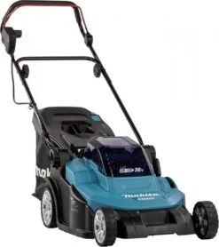 Makita - DLM432PT2 - 2x 18V - Accu - Grasmaaier - Set - 2x 5.0 Ah - Duolader -Tuinartikelen Winkel 1065x1200 1