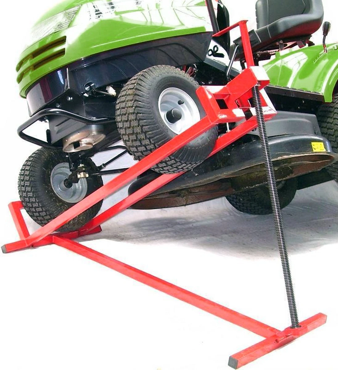 AREBOS Zitmaaierkrik Zitmaaier Kriksysteem Krik Hijstoestel Reinigingshulp 400kg 5 AREBOS Zitmaaierkrik Zitmaaier Kriksysteem Krik Hijstoestel Reinigingshulp 400kg - Afbeelding 5