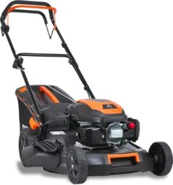 FUXTEC Grasmaaier Benzine - 51cm - 4-takt - 170cc - Zelfrijdend / Zelftrekkend /achterwielaandrijving - Mulchfunctie - Opvangbak 60L - FX-RM5170 -Tuinartikelen Winkel 1121x1200 1