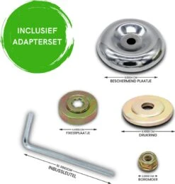 Merkloos SlimShop Onkruidborstel - Bosmaaier Grastrimmer - Onkruid - Onkruidkrabber - Voegenborstel - Onkruidverwijderaar - Max 10.000 Toerental P/m - 20CM -Tuinartikelen Winkel 1141x1200 2