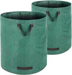Gardebruk Tuinafvalzak - 2 Stuks 280L – 77x67cm/Opvouwbaar - Groen -Tuinartikelen Winkel 1155x1200 1