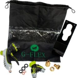 G-Flex Flexibele Tuinslang - Waterslang - 8 Verschillende Sproeistanden - Inclusief Opbergtas/splitter/Koppelstuk/Houder/Rubbers - 30 Meter -Tuinartikelen Winkel 1181x1200 3