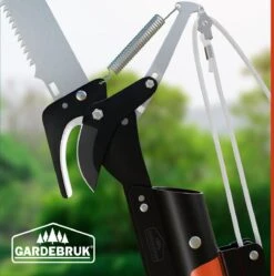 Gardebruk Takkenzaag Telescopisch - 2in1 Zaag & Snoeischaar - Oranje -Tuinartikelen Winkel 1188x1200 2
