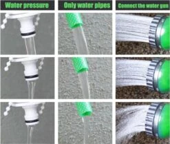 Merkloos Tuinslang - Tuinslag Flexibel - Tuinslag Flexibel 15M -15 Meter - Tuinslangen - Uitrekbaar - Met Koppelstuk - 7 In 1 Sproeikop -Tuinartikelen Winkel 1200x1014 2