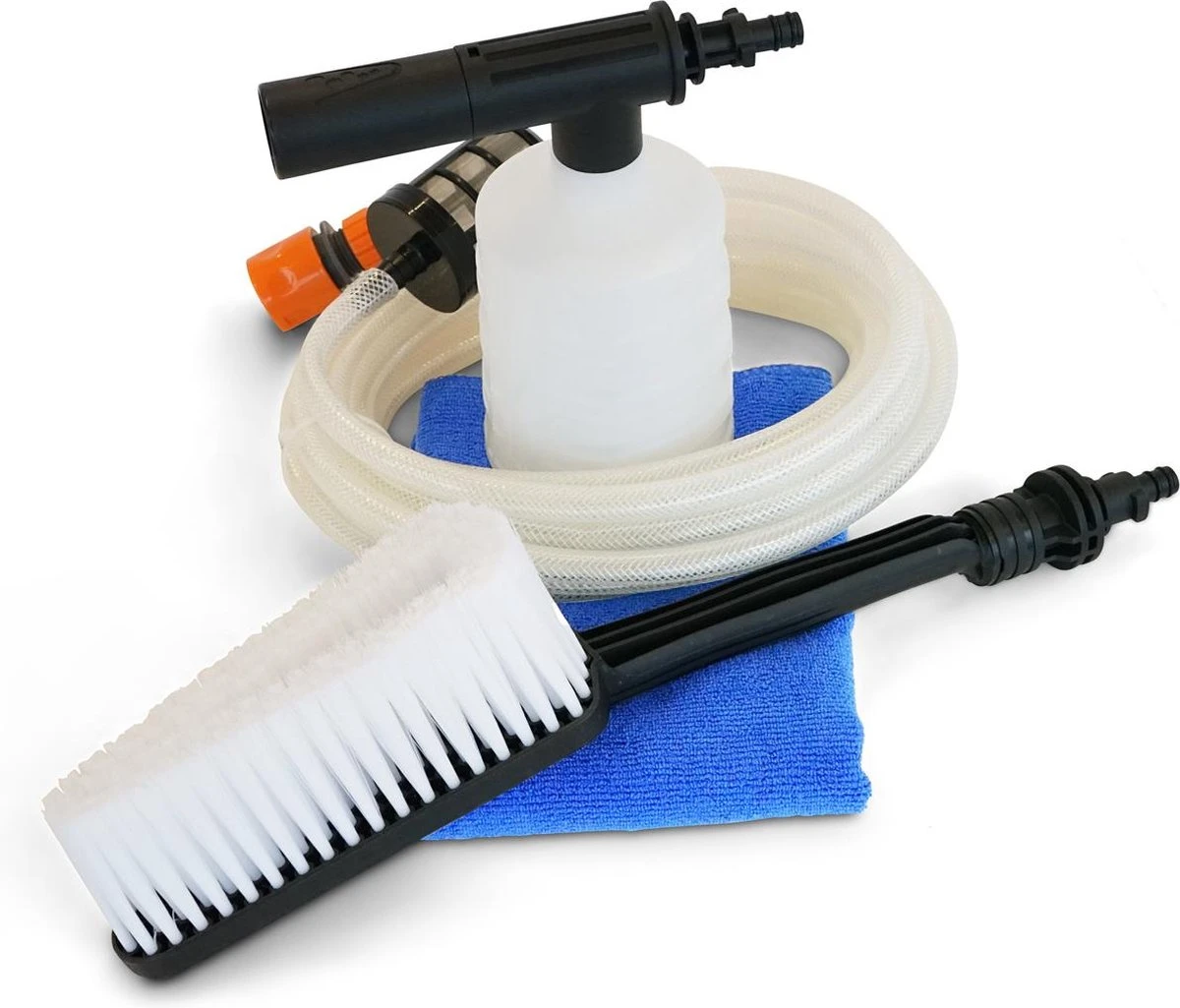 FUXTEC Hogedrukreiniger Accu 20V - Set Met Batterij (2Ah) En Lader (1A) & Accessoires 11 FUXTEC Hogedrukreiniger Accu 20V - Set Met Batterij (2Ah) En Lader (1A) & Accessoires - Afbeelding 11