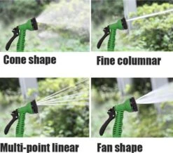 Merkloos Tuinslang - Tuinslag Flexibel - Tuinslag Flexibel 15M -15 Meter - Tuinslangen - Uitrekbaar - Met Koppelstuk - 7 In 1 Sproeikop -Tuinartikelen Winkel 1200x1058