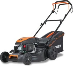 FUXTEC Grasmaaier Benzine - 51cm - 4-takt - 170cc - Zelfrijdend / Zelftrekkend /achterwielaandrijving - Mulchfunctie - Opvangbak 60L - FX-RM5170 -Tuinartikelen Winkel 1200x1093