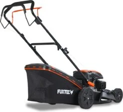 FUXTEC Grasmaaier Benzine - 51cm - 4-takt - 170cc - Zelfrijdend / Zelftrekkend /achterwielaandrijving - Mulchfunctie - Opvangbak 60L - FX-RM5170 -Tuinartikelen Winkel 1200x1096