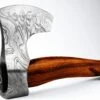 Luxe Damast Viking Hakbijl Vidar Medium Splijtbijl Outdoor Houtbijl Handbijl Kampeerbijl Tuinbijl