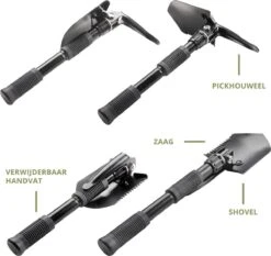 MacGyver Pikhouweelset En Schep - Opvouwbaar Pioniersschep - Zaag - Veldschep Inklapbaar - IJzer -Tuinartikelen Winkel 1200x1134 3