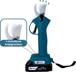 NovarGarden® Elektrische Snoeischaar NG1 - 2x Accu - Elektrisch - Takkenschaar - Op Batterij - 28mm -Tuinartikelen Winkel 1200x1136