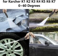 Merkloos 140 Bar Hogedrukspuitlans - Hogedrukreiniger Kärcher-opzetstuk - Verstelbare Sproeikop Voor Karcher Hogedrukreiniger - Accessoire Voor Karcher K1 K2 K3 K4 K5 K6 K7 -Tuinartikelen Winkel 1200x1140 1