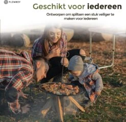 Flowkey® Houtklover XL - Houtsplijter Bijl - Houtkliever Kloofwig Gietijzer - Voor Hout & Aanmaakhout - Inclusief Gratis Bevestigingsset -Tuinartikelen Winkel 1200x1158 2