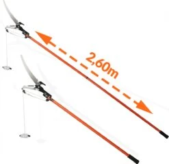Gardebruk Takkenzaag Telescopisch - 2in1 Zaag & Snoeischaar - Oranje -Tuinartikelen Winkel 1200x1160 2