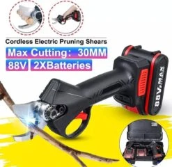 Accu Snoeischaar-88 VOLT-9000 MAh-COMPLETE SET-Professioneel-Hovenier-Tuinman 11 Accu Snoeischaar-88 VOLT-9000 MAh-COMPLETE SET-Professioneel-Hovenier-Tuinman -Tuinartikelen Winkel 1200x1168