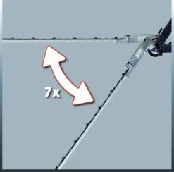 Einhell Telescoop Heggenschaar GC-HH 9048 (900 W - Snijkop Kantelbaar - Metalen Tandwielaandrijving - Telescopische Geleidesteel 50 Cm Verlengbaar - Extra Verstelbare Handgreep - Inclusief Draagriem) -Tuinartikelen Winkel 1200x1184 3