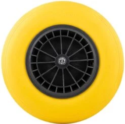 GARDENGEAR Kruiwagenwiel 4.00-8 Pu Plastic Geel -Tuinartikelen Winkel 1200x1189 4