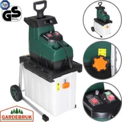 Gardebruk Hakselaar Elektrisch 2800W - 45mm Takdikte - Opvangbak 60 L -Tuinartikelen Winkel 1200x1197 16