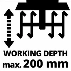 Einhell Accu Grondfrees GE-CR 30 Li-Solo Power X-Change (Li-Ion - 36 V - 30 Cm Werkbreedte - 20 Cm Werkdiepte - Robuuste Hakmessen - 2-punts Veiligheidsschakelaar - Zonder Accu En Lader) -Tuinartikelen Winkel 1200x1198 5