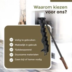 Flowkey® Houtklover XL - Houtsplijter Bijl - Houtkliever Kloofwig Gietijzer - Voor Hout & Aanmaakhout - Inclusief Gratis Bevestigingsset -Tuinartikelen Winkel 1200x1199 10