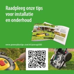 Powerplus POWXG6305 Robotmaaier - 18V - Voor Gazons Tot Ca. 500m² - Maaibreedte 180mm - Incl. Laadstation En Accessoires -Tuinartikelen Winkel 1200x1200 121