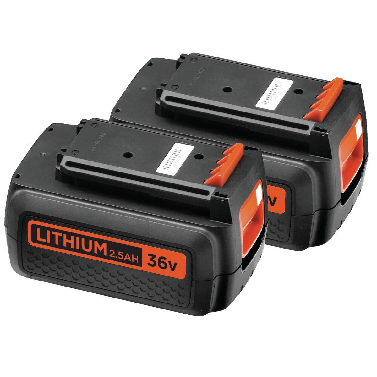 Black & Decker BLACK+DECKER CLM3825L2-QW Grasmaaier - 36V - 38cm - Incl. 2 Accu's & Lader 2 Black & Decker BLACK+DECKER CLM3825L2-QW Grasmaaier - 36V - 38cm - Incl. 2 Accu's & Lader - Afbeelding 2