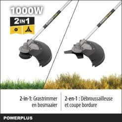 Powerplus POWXG30405 Bosmaaier 2-in-1 - 1000 W - Bosmaaier & Grastrimmer -Tuinartikelen Winkel 1200x1200 269