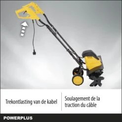Powerplus POWXG72010 Tuinfrees - 1500W - Werkbreedte 450mm - Werkdiepte Max. 220mm - Incl. 6 Messen En Wielen -Tuinartikelen Winkel 1200x1200 285