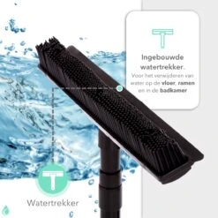 CLEANLY® Rubberen Bezem Met Vloerwisser - Kappersbezem - Zachte Bezem Binnen & Buiten - Vloertrekker Met Steel - 68-150 Cm 13 CLEANLY® Rubberen Bezem Met Vloerwisser - Kappersbezem - Zachte Bezem Binnen & Buiten - Vloertrekker Met Steel - 68-150 Cm -Tuinartikelen Winkel 1200x1200 320
