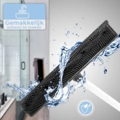 2 In 1 Rubberen Bezem – Bezem Binnen & Buiten – Vloerwisser Met Steel - Met Huisdierhaar Verwijderaar - Vloertrekker – Veger - Extra Lang 160cm -Tuinartikelen Winkel 1200x1200 329