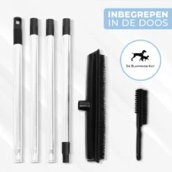 2 In 1 Rubberen Bezem – Bezem Binnen & Buiten – Vloerwisser Met Steel - Met Huisdierhaar Verwijderaar - Vloertrekker – Veger - Extra Lang 160cm -Tuinartikelen Winkel 1200x1200 336