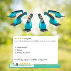 GARDENA AccuCut Li - Grasschaar - 8 Cm Maaibreedte -Tuinartikelen Winkel 1200x1200 38