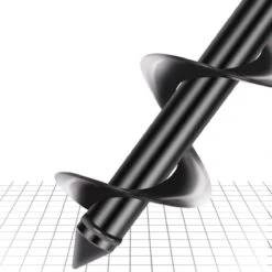 Merkloos Grondboor - Grondboor Voor Boormachine - Bollenplanter - Palenboor - Boor - Tuin - 60 Cm - 8 CM -Tuinartikelen Winkel 1200x1200 385