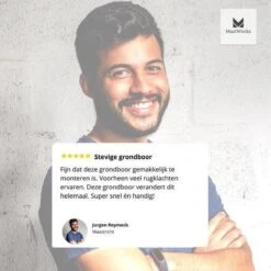 MaatWorkz - Grondboor - 25 CM - Boormachine - Bollenplanter - Moestuin - Palenboor - Boor - Tuin -Tuinartikelen Winkel 1200x1200 391