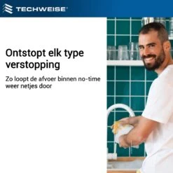 Techweise - Rioolslang Voor Kärcher K2 T/m K7 - 15M - Met Voorwaartse Hogedruksproeiers -Tuinartikelen Winkel 1200x1200 395