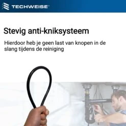 Techweise - Rioolslang Voor Kärcher K2 T/m K7 - 15M - Met Voorwaartse Hogedruksproeiers -Tuinartikelen Winkel 1200x1200 397