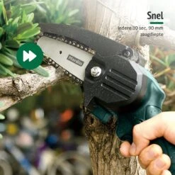 Mardin Mini Kettingzaag - Snoeizaag - Kettingzaag - Kettingzaag Electrisch Met 2 Accu - Inclusief Koffer - 1 Extra Accu - Groen -Tuinartikelen Winkel 1200x1200 477