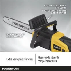 Powerplus POWXG1009 Elektrische Kettingzaag - 2400W - Zwaardlengte 400mm - Automatische Kettingsmering - Incl. 1x Ketting En 1x Zwaard -Tuinartikelen Winkel 1200x1200 500