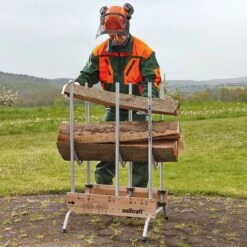Wolfcraft - Professionele Zaagbok - Voor Kettingzaag - Hout - Opbouwbare, Stabiele Zaagbok Voor Brandhout - 5121000 - 10 JAAR GARANTIE -Tuinartikelen Winkel 1200x1200 520