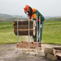 Wolfcraft - Professionele Zaagbok - Voor Kettingzaag - Hout - Opbouwbare, Stabiele Zaagbok Voor Brandhout - 5121000 - 10 JAAR GARANTIE -Tuinartikelen Winkel 1200x1200 521