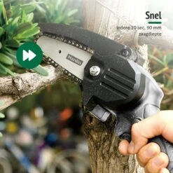 Mardin Mini Kettingzaag - Snoeizaag - Kettingzaag - Kettingzaag Electrisch Met 2 Accu - Inclusief Koffer - 1 Extra Accu - Grijs -Tuinartikelen Winkel 1200x1200 531