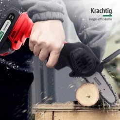 Mardin Mini Kettingzaag - Snoeizaag - Kettingzaag - Kettingzaag Electrisch Met 2 Accu - Inclusief Koffer - 1 Extra Accu - Rood -Tuinartikelen Winkel 1200x1200 537