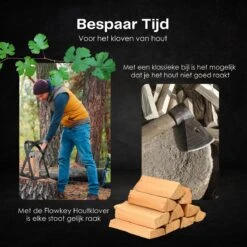 Flowkey® Houtklover - Houtsplijter Bijl - Houtkliever Kloofwig Gietijzer - Voor Hout & Aanmaakhout - Inclusief Gratis Hamer -Tuinartikelen Winkel 1200x1200 634