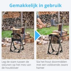 Zenzee - Houtklover - Houtsplijter - Houtkliever - Staal -Tuinartikelen Winkel 1200x1200 655