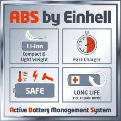 Einhell Accu Bladblazer GE-CL 18 Li E Kit (1x2,0Ah) Power X-Change (Li-Ion - 18 V - 12000 Min-1 - 210 Km/h Blaasluchtstroom - Incl. 2,0 Ah Accu En Lader) -Tuinartikelen Winkel 1200x1200 724