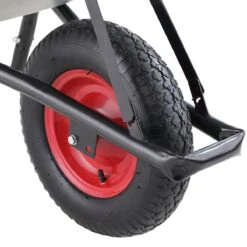 Gardebruk Kruiwagen 100L - Luchtband - 250kg Draagkracht Zilver -Tuinartikelen Winkel 1200x1200 772