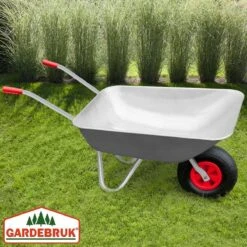 Gardebruk Kruiwagen 80 Liter – Belastbaarheid 100 Kg - Zilver -Tuinartikelen Winkel 1200x1200 774