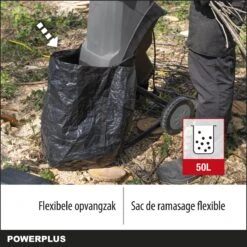 Powerplus POWEG5011 Elektrische Hakselaar Versnipperaar - 2400W - Max. Ø40mm - Incl. Duwstok, Wielen En 50L Opvangzak - Heggen, Bomen En Haag - Tuinonderhoud -Tuinartikelen Winkel 1200x1200 810